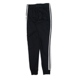 ADIDAS Womens Joggers Black Tapered XS W24 L28