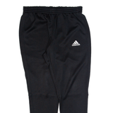 ADIDAS Mens Sweatpants Black Tapered M W20 L28