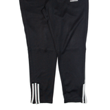 ADIDAS Mens Sweatpants Black Tapered M W20 L28