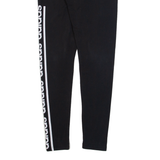 ADIDAS Womens Leggings Black Skinny S W24 L28