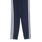 ADIDAS Womens Leggings Blue Skinny S W24 L26