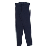 ADIDAS Womens Leggings Blue Skinny S W24 L26