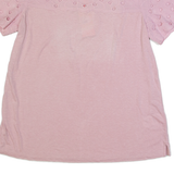 WHITE STUFF Womens Top Pink UK 8