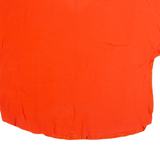 MONSOON Womens Top Red V-Neck Linen L