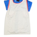 UNDER ARMOUR Womens Sports Vest Beige Sleeveless XL