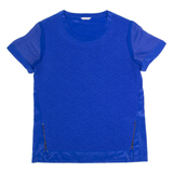 CALVIN KLEIN Womens Oversized Top Blue L