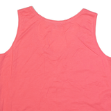 LAURA ASHLEY Womens Vest Pink Sleeveless UK 14