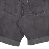 LEVI'S 550 Womens Denim Shorts Black M W28