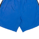 NIKE Dri Fit Mens Sports Shorts Blue Relaxed S W24