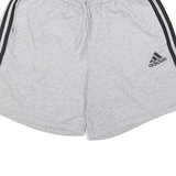 ADIDAS Mens Sports Shorts Grey Relaxed M W30