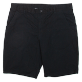 DICKIES Mens Workwear Shorts Black Loose L W38
