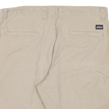 DICKIES Mens Workwear Shorts Beige L W34