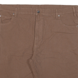 DICKIES Mens Workwear Shorts Brown 2XL W42