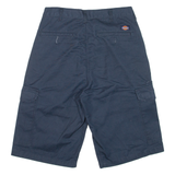 DICKIES Mens Workwear Shorts Blue L W32