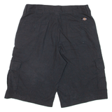 DICKIES Mens Workwear Shorts Black L W32