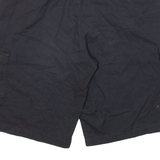 DICKIES Mens Workwear Shorts Black Relaxed L W38