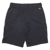 DICKIES Mens Workwear Shorts Black Relaxed L W38