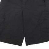 DICKIES Mens Workwear Shorts Black L W32