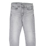 LEVI'S 510 Jeans Mens Grey Slim Skinny Stone Wash W31 L30