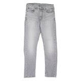 LEVI'S 510 Jeans Mens Grey Slim Skinny Stone Wash W31 L30