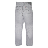 LEVI'S 510 Jeans Mens Grey Slim Skinny Stone Wash W31 L30