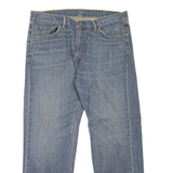 LEVI'S 505 Jeans Mens Blue Regular Straight Stone Wash W38 L30