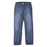 LEVI'S 514 Jeans Mens Blue Slim Straight Stone Wash W30 L32