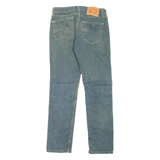 LEVI'S 511 Jeans Mens Blue Slim Straight Stone Wash W29 L30