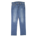 LEVI'S 511 Jeans Mens Blue Slim Straight Stone Wash W32 L32