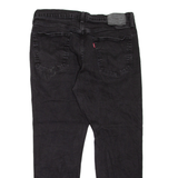 LEVI'S 511 Jeans Mens Black Slim Straight W32 L27