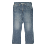 LEVI'S 514 Jeans Mens Blue Slim Straight Stone Wash W36 L32