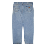 CARHARTT Workwear Mens Jeans Blue Relaxed Straight W38 L30