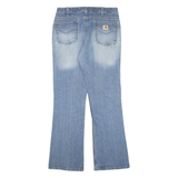 CARHARTT Workwear Womens Jeans Blue Regular Bootcut W30 L30