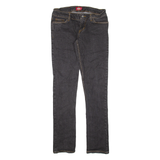 DICKIES Womens Jeans Black Slim Skinny W29 L31