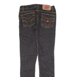 DICKIES Womens Jeans Black Slim Skinny W29 L31