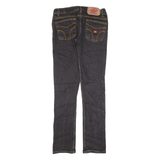 DICKIES Womens Jeans Black Slim Skinny W29 L31