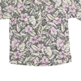 COOKE STREET Mens Shirt Purple Floral M