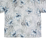 CARIBBEAN JOE Mens Shirt Blue Floral 2XL