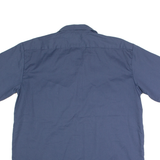 DICKIES Mens Worker Shirt Blue L