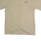 CARHARTT SkillsUSA Mens Worker Shirt Beige L