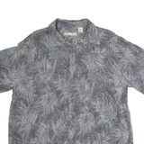 BATIK BAY Mens Shirt Black Crazy Pattern XL