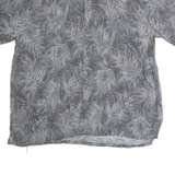 BATIK BAY Mens Shirt Black Crazy Pattern XL