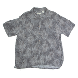 BATIK BAY Mens Shirt Black Crazy Pattern XL