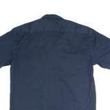 DICKIES Mens Plain Shirt Blue M