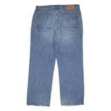 NAUTICA Mens Jeans Blue Regular Straight Stone Wash W36 L30