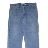 LEVI'S Signature Mens Jeans Blue Relaxed Straight Stone Wash W38 L30