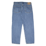 LEVI'S Signature Mens Jeans Blue Relaxed Straight Stone Wash W38 L30