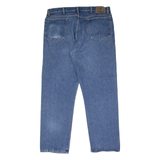WRANGLER Mens Jeans Blue Regular Straight Stone Wash W36 L30