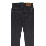 LEVI'S BIG E Mens Jeans Black Regular Skinny Stone Wash W29 L32