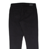 LEVI'S 316 Shaping Womens Jeans Black Regular Skinny Stone Wash W34 L30